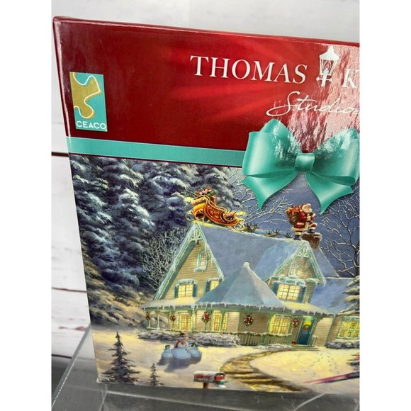 Thomas Kincaide Midnight Delivery 1000 Piece‎ Jigsaw Puzzle - Picture 5 of 14